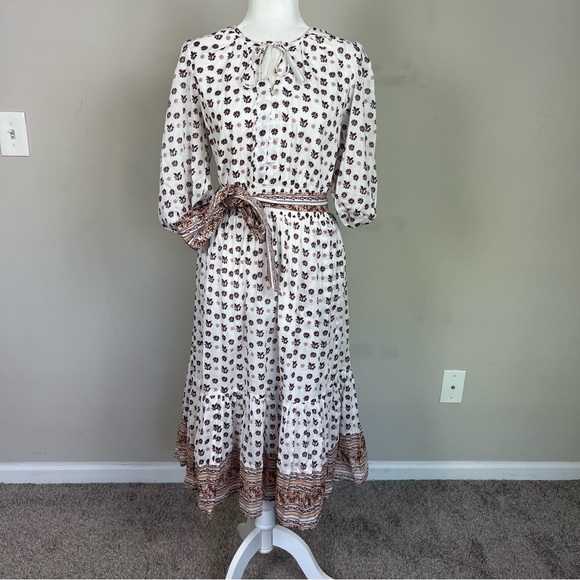 NWT CLEOBELLA BLAKELY MIDI DRESS SIZE MEDIUM - Picture 3 of 16